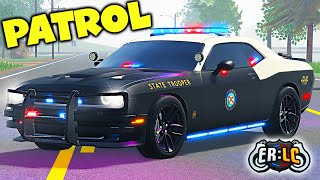 Day In The Life Of A State Trooper In ERLC | Florida RP Server
