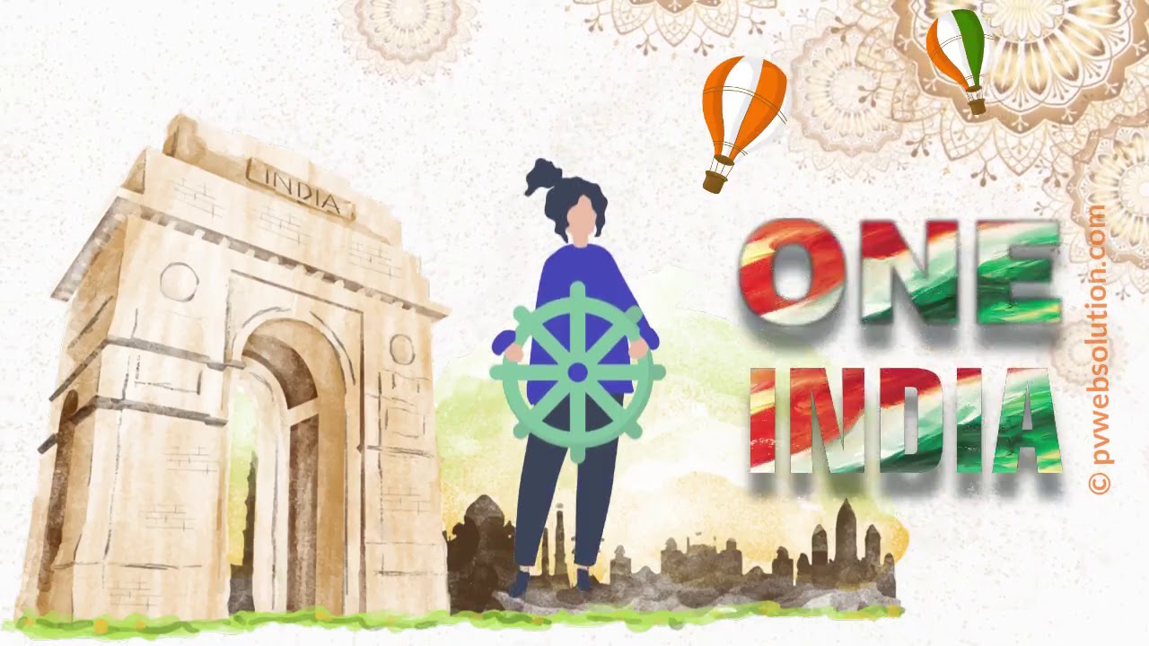 Republic Day  Greeting - 26 January Animation Template - PV Web Solution