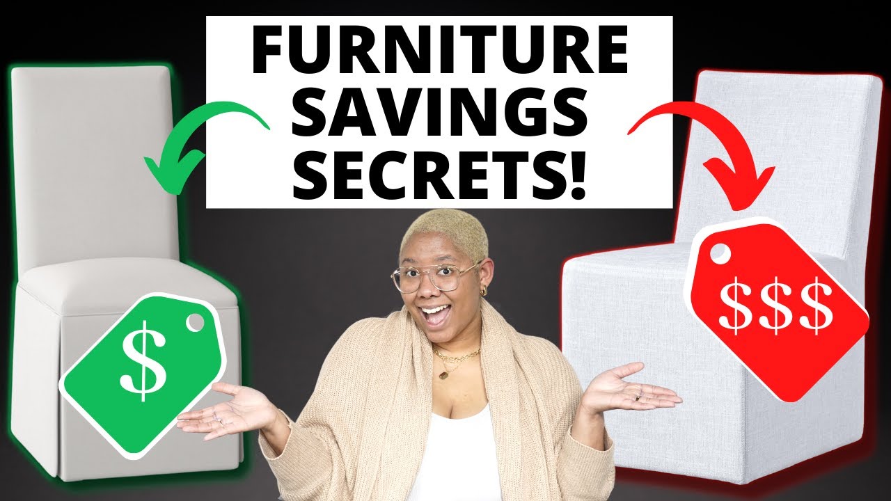 Which Home Furniture Pieces should you SPLURGE on or SAVE ?? SHOP SMART