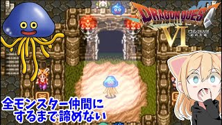 #10【ドラクエ６】地獄の確率との闘い！あと２匹(＋ルーキー)！全モンスターを仲間にするまで！諦めない女のドラクエ６【SFC版/DQVI】