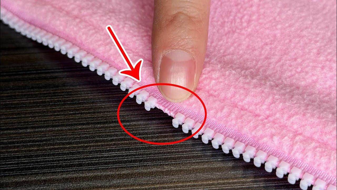 Сломалась молния? Исправь за 1 минуту с помощью этого простого трюка!