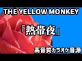 【原曲キー・高再現】THE YELLOW MONKEY「熱帯夜」【カラオケ音源】
