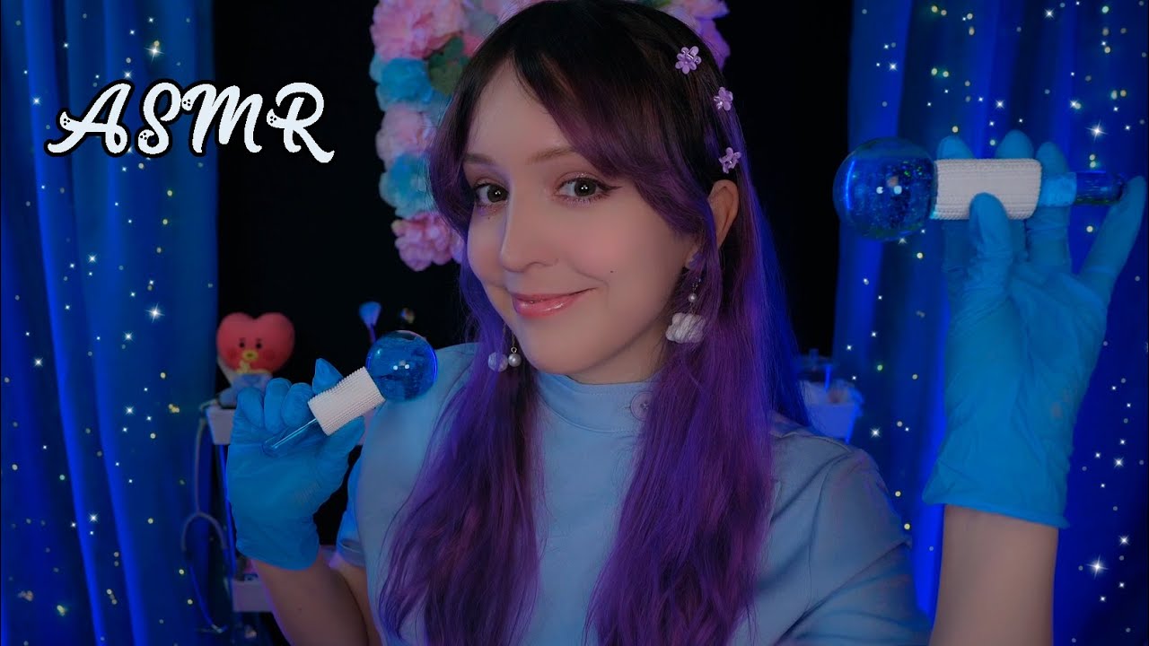 ⭐ASMR Examen de los Nervios Craneales para Dormir Bien💜 [Sub]