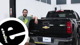 etrailer | 2017 Chevrolet Colorado DIY Install - Pop & Lock Power Tailgate Lock