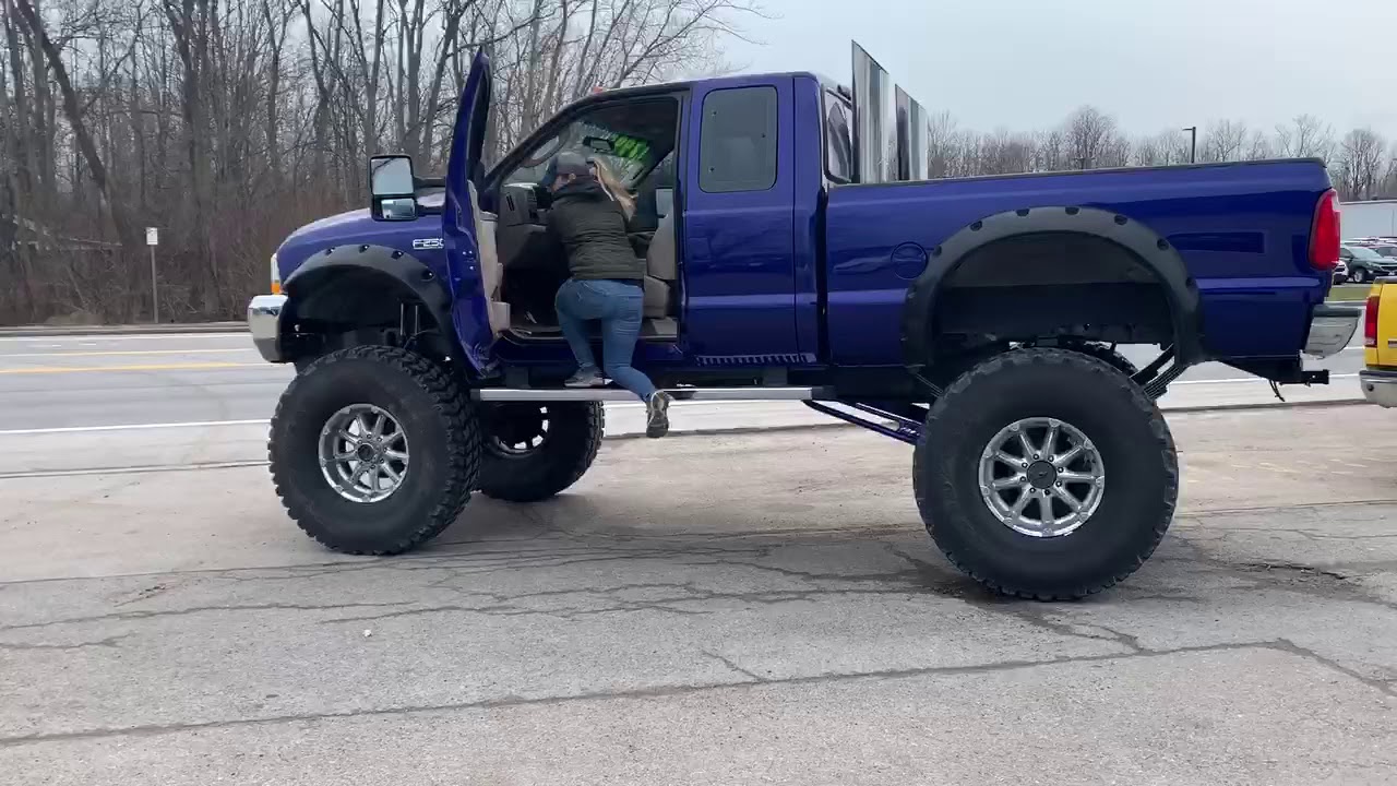 How to get into a lifted truck YouTube