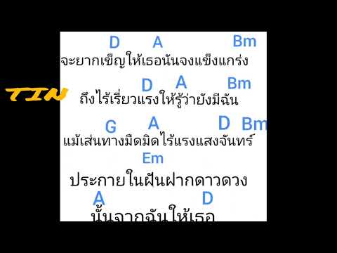 คอร์ดเพลง จากฉันให้เธอ พิทักษ์