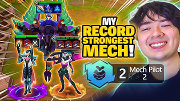 I Turned My Mighty Mech Into A LUCHADOR And A DUELIST.. Then I Gave Him 4 Death Caps I Set 15 TFT