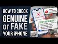 how to check iphone original or not