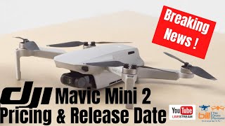 DJI Mavic Mini 2 Pricing & Release Date - Breaking News !