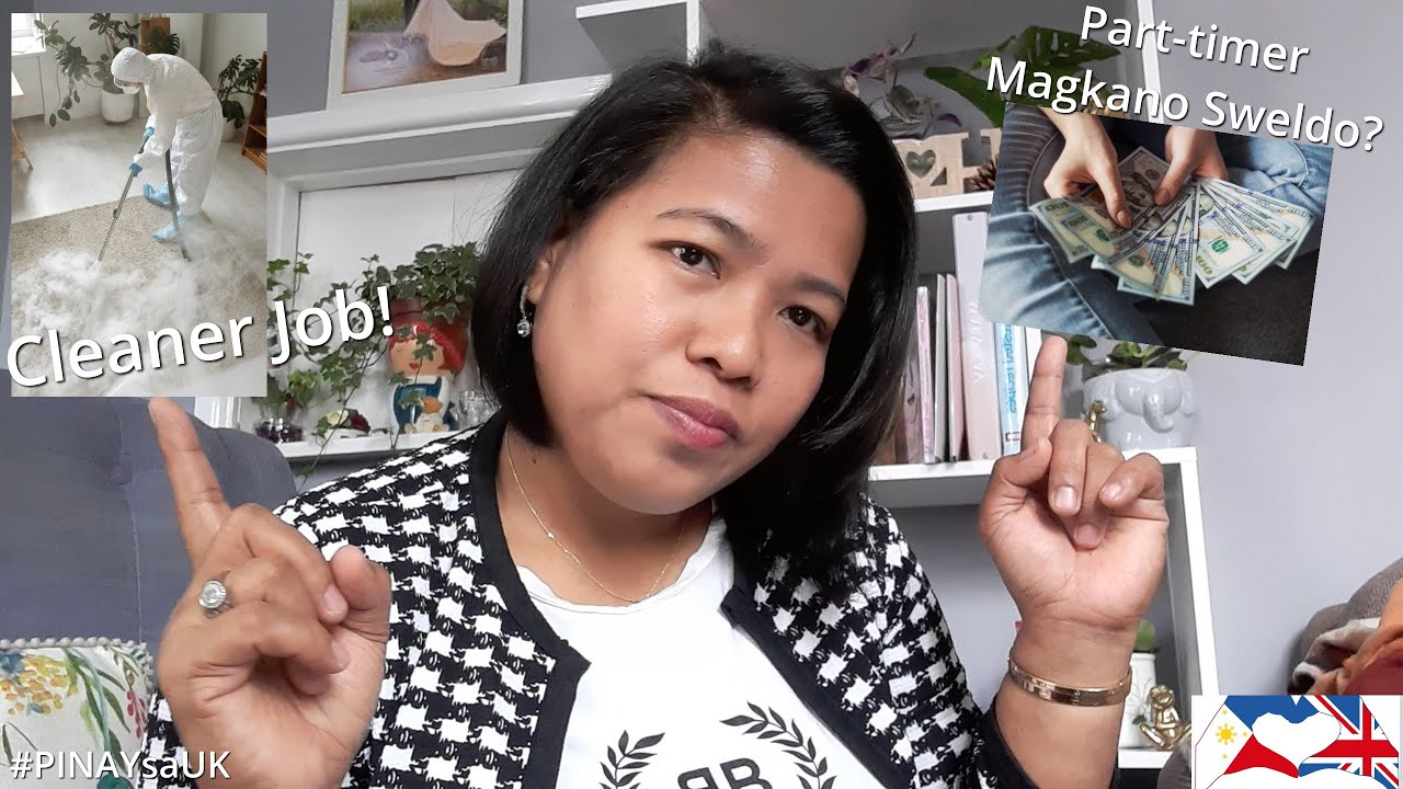 HOW MUCH SALARY DO I EARNED AS A CLEANER HERE IN THE UK? (NO EDIT) PINAYsaUK YouTube