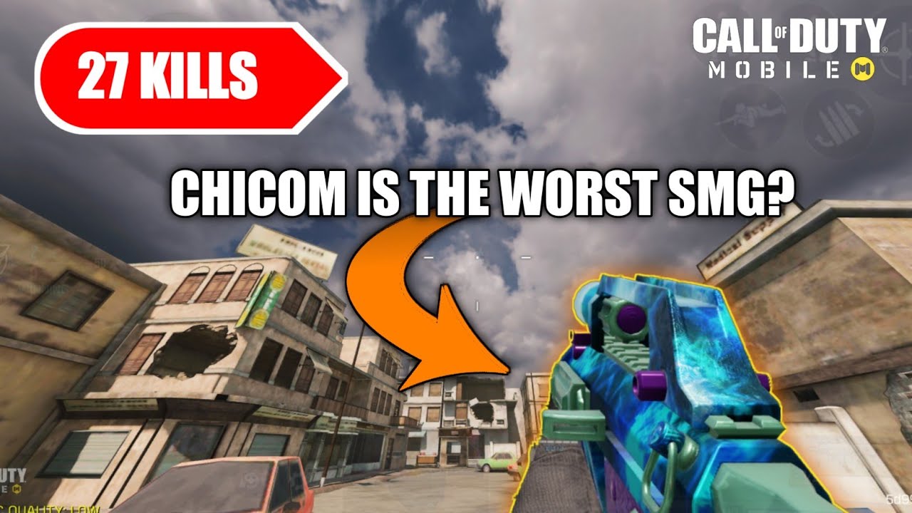 PLAYING WITH THE WORST SMG AND GOT VICTORY IN COD Mobile | Call Of Duty Mobile | SPYZIK