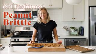 Old Fashioned Peanut Brittle