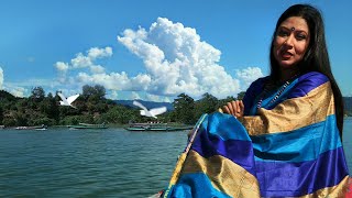 নীলাম্বরী শাড়ি পরা রাঙামাটির কাপ্তাই লেক || Beautiful Kaptai Lake in Bangladesh