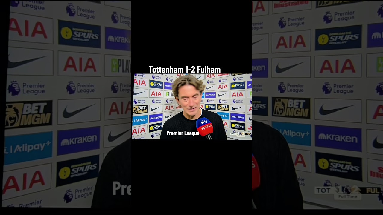 Tottenham 1-2 Fulham | Thomas Frank post-match 