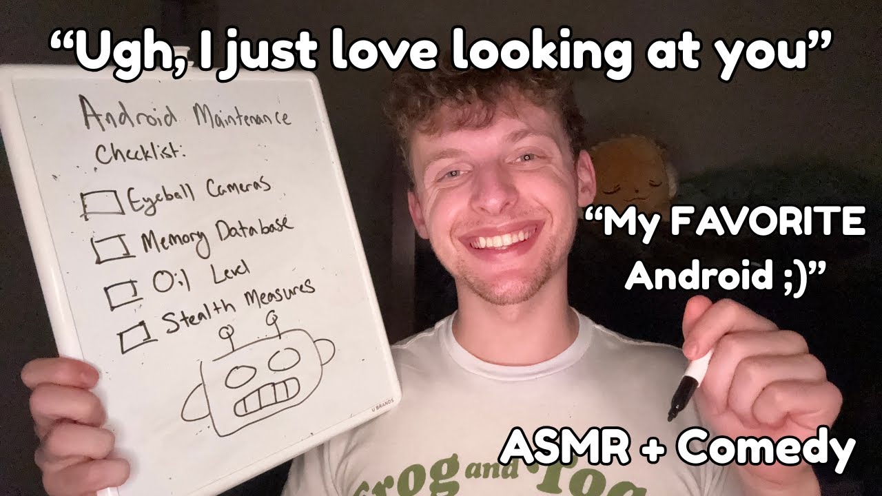 ASMR | Repairing my FAVORITE Android! (Personal Attention)
