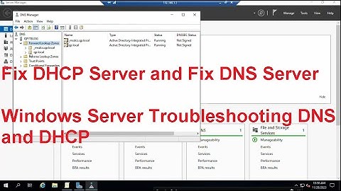 Troubleshooting AD, DHCP, DNS, RDP Free Training Course for IT