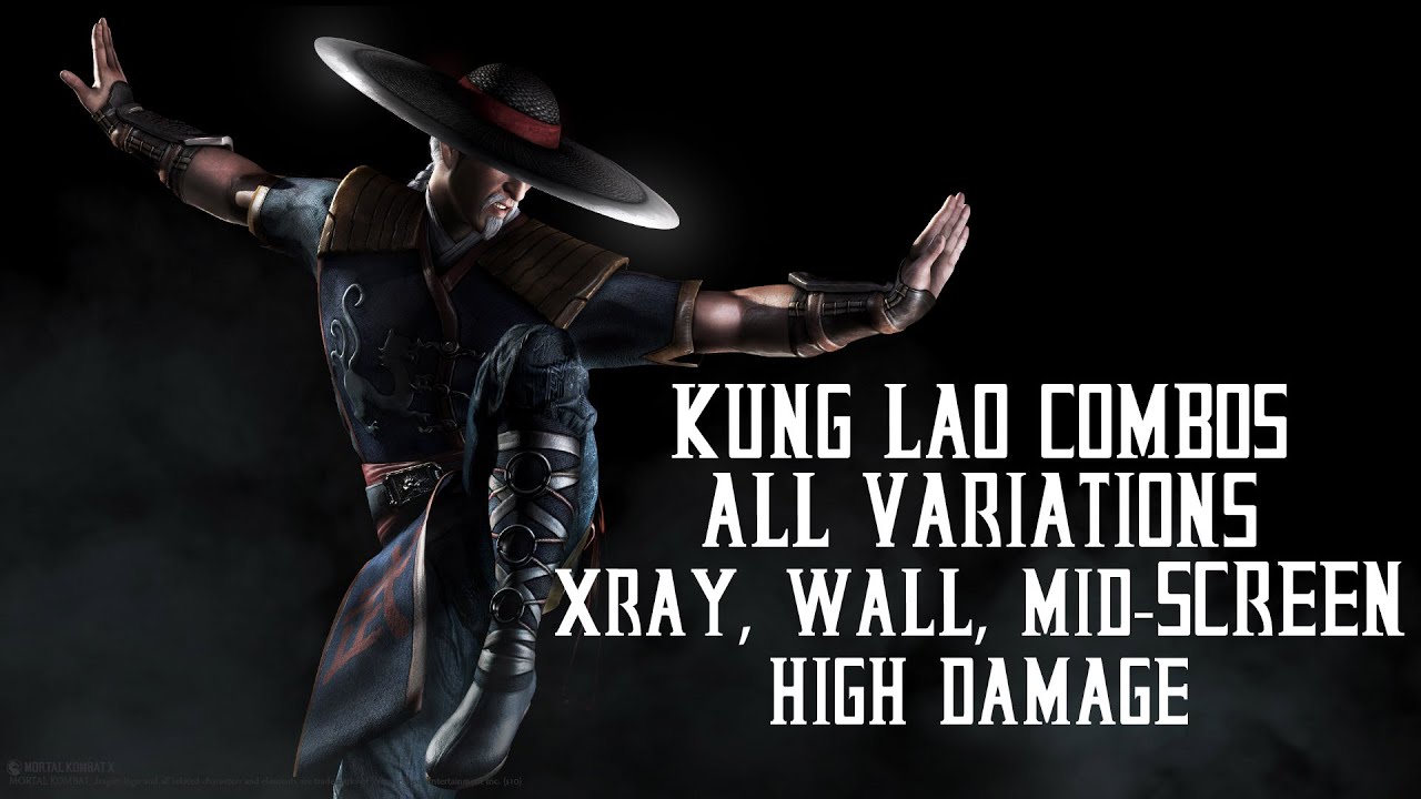 Mortal Kombat X Kung Lao Combos 76 Reset 54 X Ray Beginner