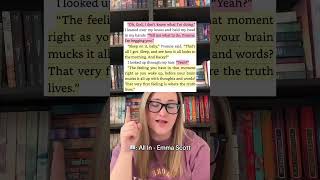 📖: All In - Emma Scott #bookbites #bookrecommendations #booktube #bookish #romancereader #bookworm