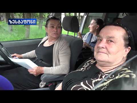 ზესტაფონის N1 საარჩევნო უბანზე ქართული ოცნების მხარდამჭერები აღრიცხვას აწარმოებენ