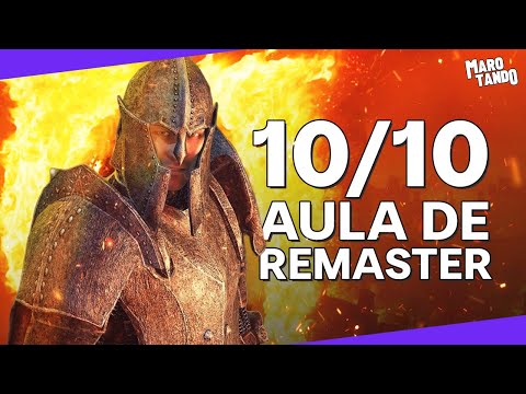 OBLIVION REMASTERED prova que existe REMASTER BOM