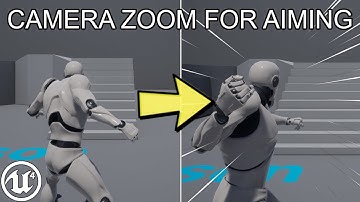 Unreal Engine 4: Camera ZOOM in 4 MINUTES  + BONUS tips