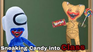 Huggy party parody: Sneaking Candy in Class