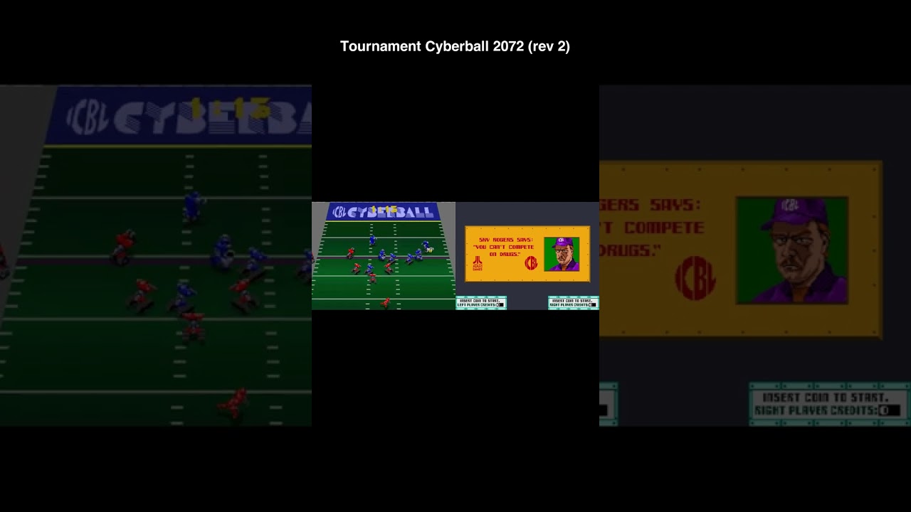 INSANE Retro Arcade Showdown! 🔥 MAME Cyberball Gameplay | Old School Sports Game Revival