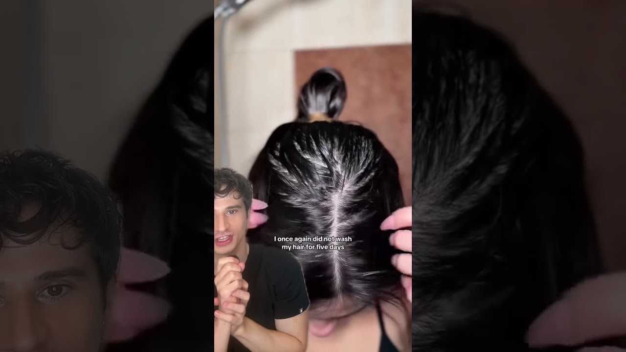 Регулярный уход за жирными волосами. 