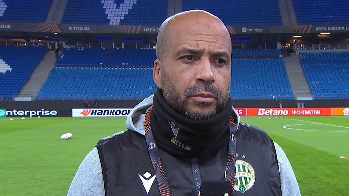 Pascal Jansen interjú - Ferencvárosi TC vs. FK Dinamo Kijev, 2024 EL 8/4 játéknap