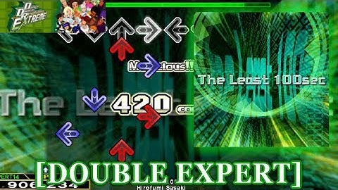 【DDR EXT】 The Least 100sec [DOUBLE EXPERT] 譜面確認＋クラップ