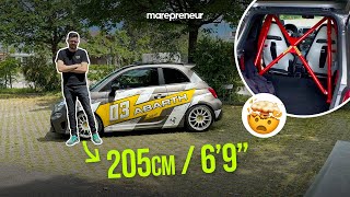 Is the Abarth 595 Competizione a great car for tall people!?