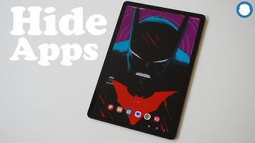 How To Hide Apps On Samsung Galaxy Tab S9/ Tab S9+/ Tab S9 Ultra