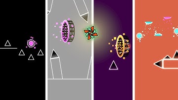 My Unfinished 2.1 Geometry Dash Layouts