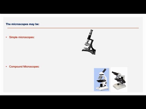 فيديو: ما هي أنواع المجاهر المختلفة المستخدمة في علم الأحياء؟
