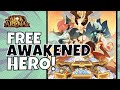 GLORIA SPECTACULAR - FREE AWAKENED HERO! [FURRY HIPPO AFK ARENA]