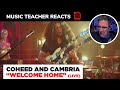 Music Teacher REACTS TO Coheed and Cambria "Welcome Home" (Live) | MUSIC SHED EP 139