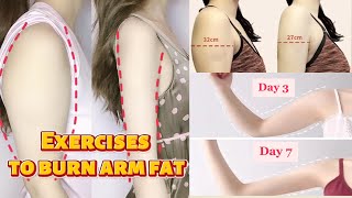 EFFECTIVE ARM FAT LOSS Arm Fat Loss Exercises You Can do at home Everyday
