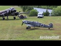 WWII Fighters - Grass Runway Operations!