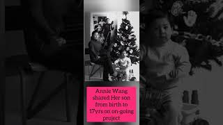 Mother got Unique Idea to picturesque her growing son | pics got viral | Annie Wang