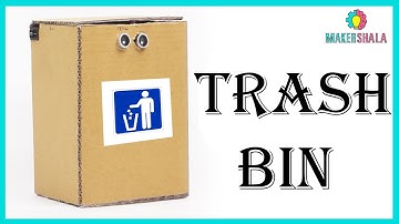 Smart Trash Bin using Arduino || DIY || Makershala