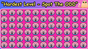 😵 Find the Odd Emoji – 5 Tricky Puzzles in 20 Seconds Each! #puzzlechallengeusa #puzzlevideogame