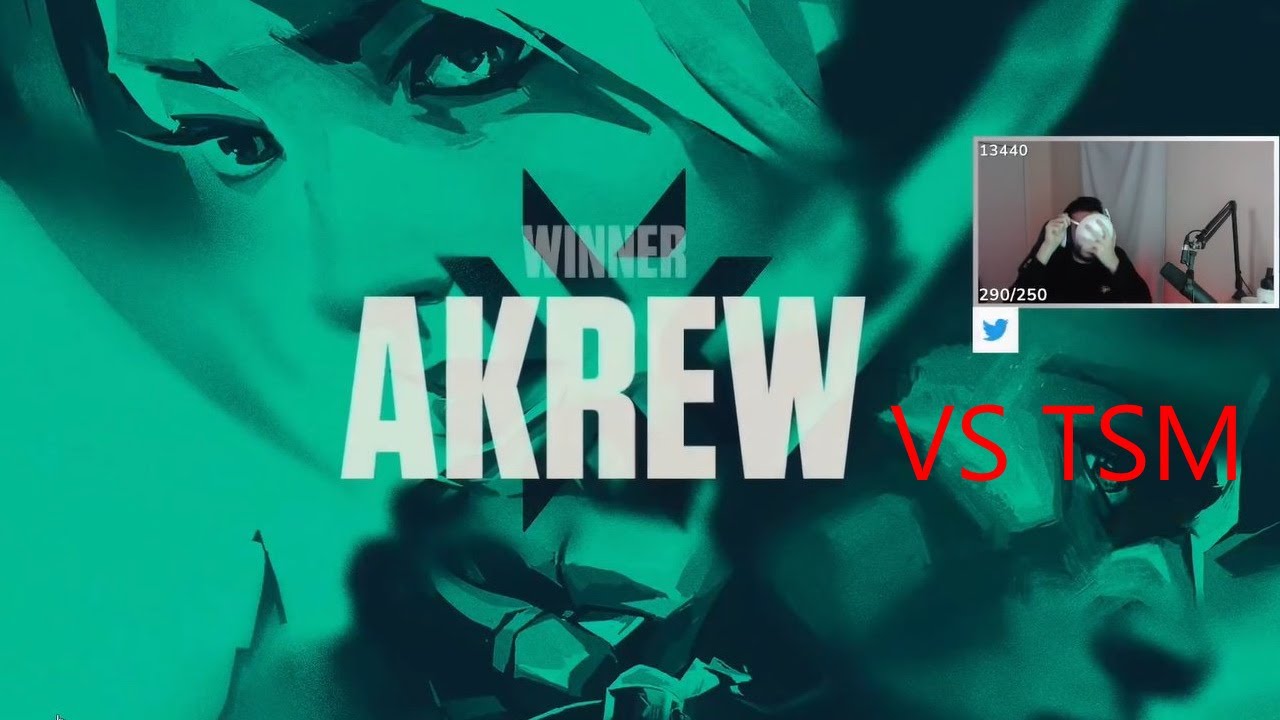 TSM Lost to Akrew In VCT NA 2022 | TSM VS Akrew - tarik reacts to tsm losing