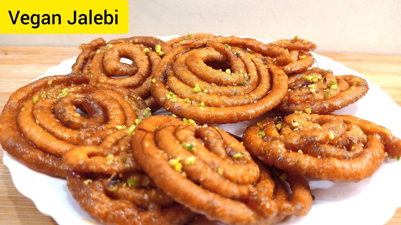 Instant Vegan Jalebi With Jaggery Syrup गुड़ की जलेबी बनायें सिर्फ 5 मिनिट में रक्षाबंधन