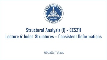 6. Indet. Structures – Consistent Deformations