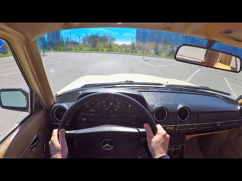 1984 Mercedes-Benz W123 - POV Test Drive