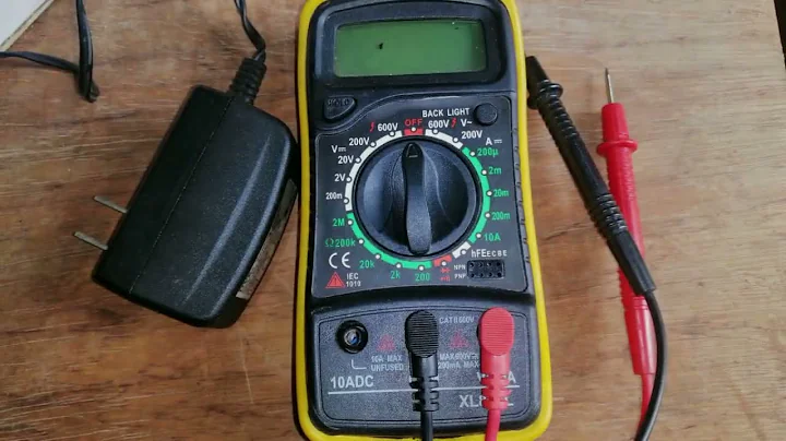 Convert Digital Multimeter 9V Battery Into 9V Power Supply