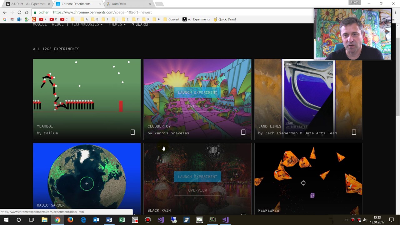 Google Autodraw mit künstlicher Intelligenz - YouTube