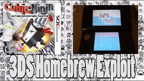 3DS Game Cubic Ninja Opens Up Homebrew!