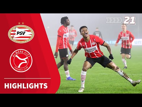 Jong PSV Almere City Goals And Highlights