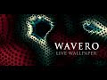 تطبيق الخلفيات الحيّة والجديد WAVERO على أندرويد